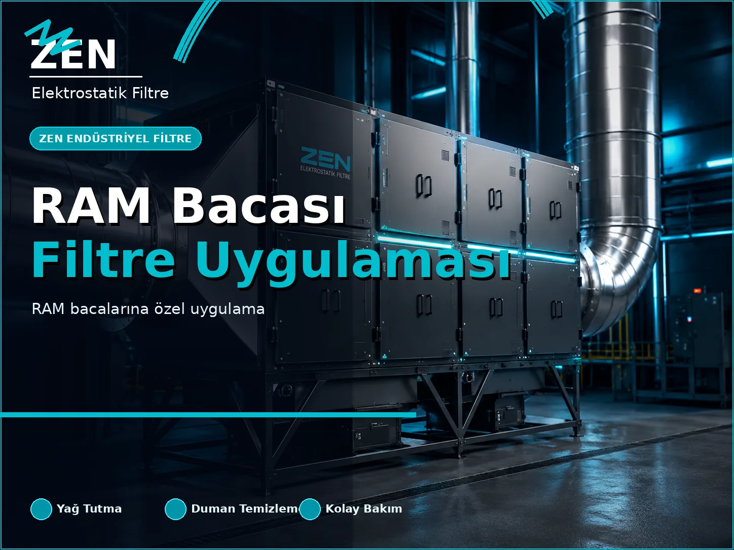 RAM Bacası Elektrostatik Filtre Uygulaması