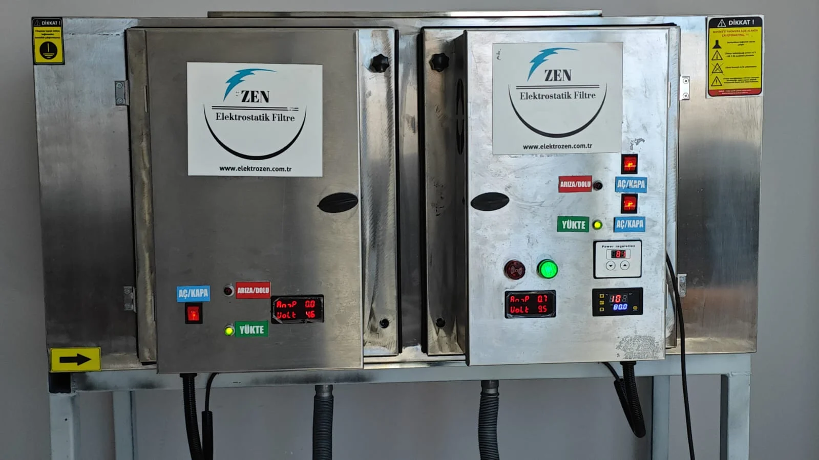 Et Dumanı için Dijital Elektrostatik Filtre
