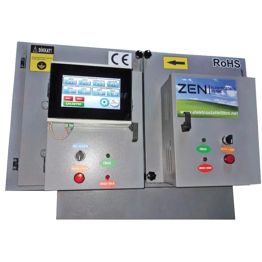 Et Dumanı için Dijital Elektrostatik Filtre