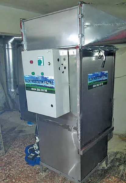 Et Dumanı için Dijital Elektrostatik Filtre