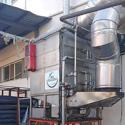 RAM Bacası için Elektrostatik Filtre