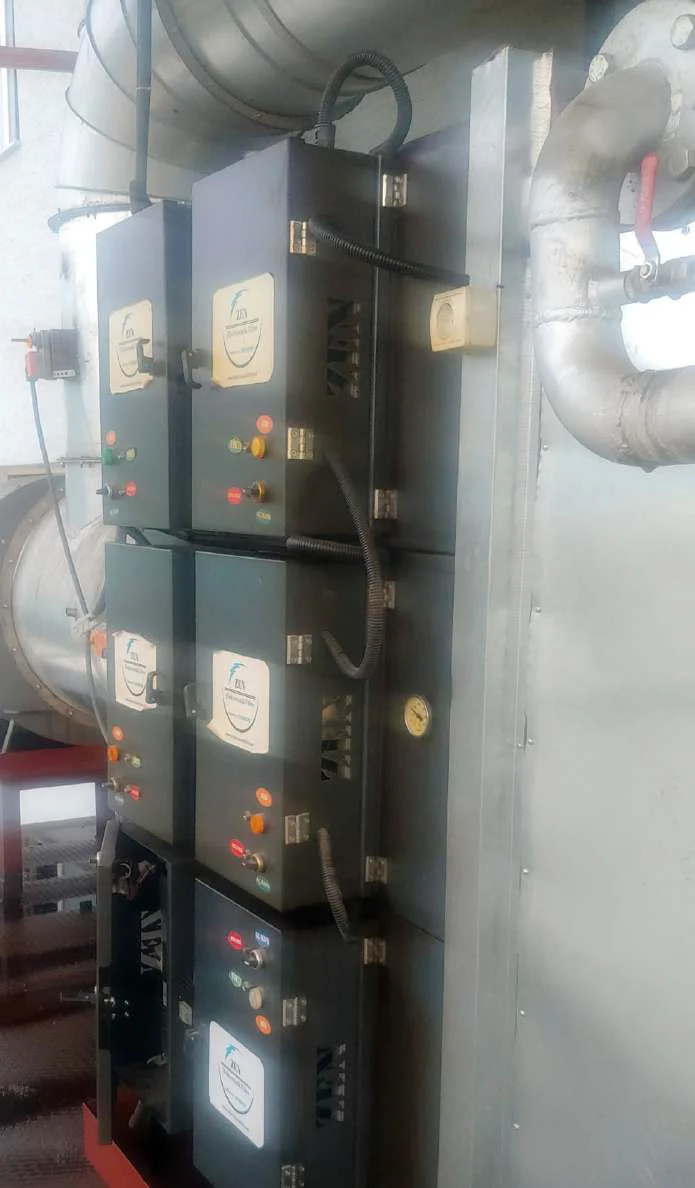 RAM Bacası için Elektrostatik Filtre