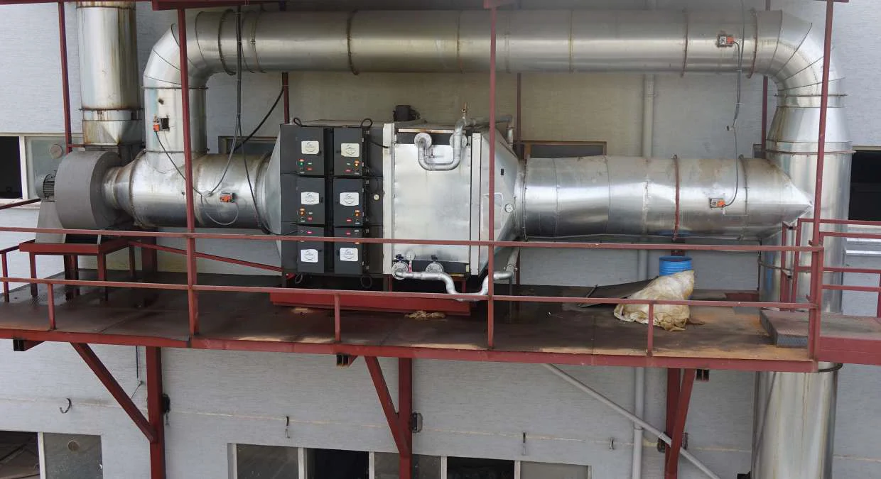 RAM Bacası için Elektrostatik Filtre